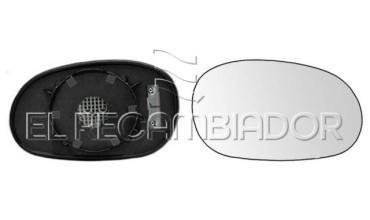 GLASS WITH SUPPORT Right side (passenger) RENAULT LAGUNA (94-01) - 31804522