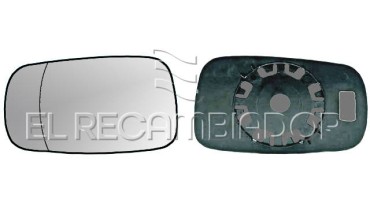 GLASS WITH SUPPORT Left side (driver) RENAULT LAGUNA (01-07) - 31804731