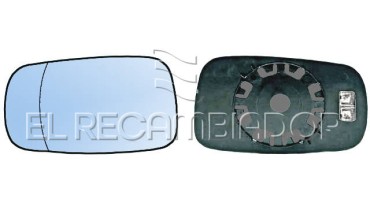 GLASS WITH SUPPORT Left side (driver) RENAULT LAGUNA (01-07) - 31804741