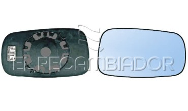 GLASS WITH SUPPORT Right side (passenger) RENAULT LAGUNA (01-07) - 31804722