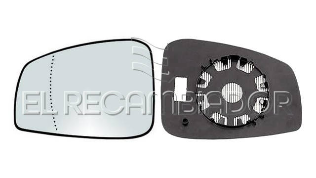 CRISTAL CON SOPORTE Lado izquierdo (conductor) RENAULT LAGUNA (07-15) - 31256201