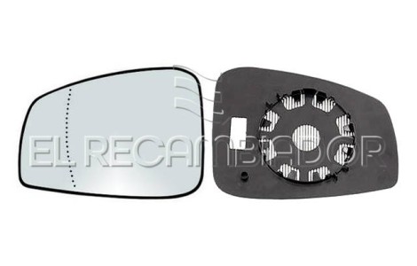 CRISTAL CON SOPORTE Lado izquierdo (conductor) RENAULT LAGUNA (07-15) - 31256201