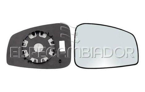 CRISTAL CON SOPORTE Lado derecho (acompañante) RENAULT LAGUNA (07-15) - 31256202