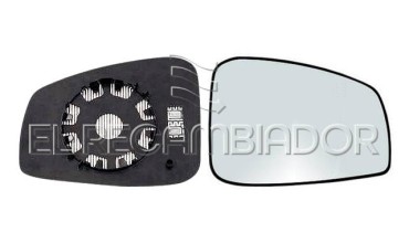 GLASS WITH SUPPORT Right side (passenger) RENAULT LAGUNA (07-15) - 31804922