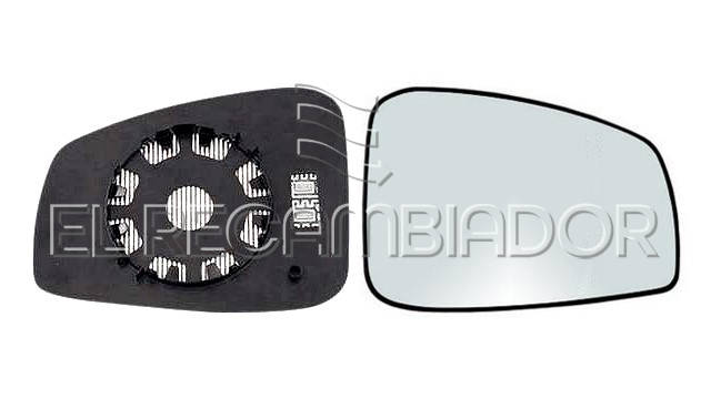 GLASS WITH SUPPORT Right side (passenger) RENAULT LAGUNA (07-15) - 31804922