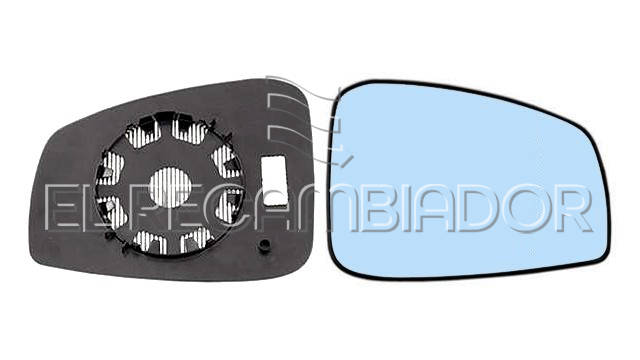 GLASS WITH SUPPORT Right side (passenger) RENAULT LAGUNA (07-15) - 31804902