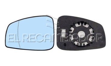 GLASS WITH SUPPORT Left side (driver) RENAULT LAGUNA (07-15) - 31804943