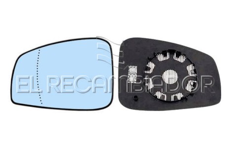 GLASS WITH SUPPORT Left side (driver) RENAULT LAGUNA (07-15) - 31804943