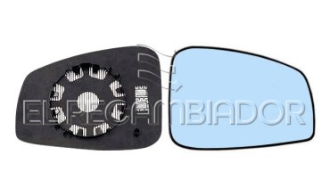 GLASS WITH SUPPORT Right side (passenger) RENAULT LAGUNA (07-15) - 31804924