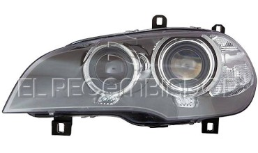 HEADLAMP Left side (driver) BMW X5 E70 (10-12) - 11207111