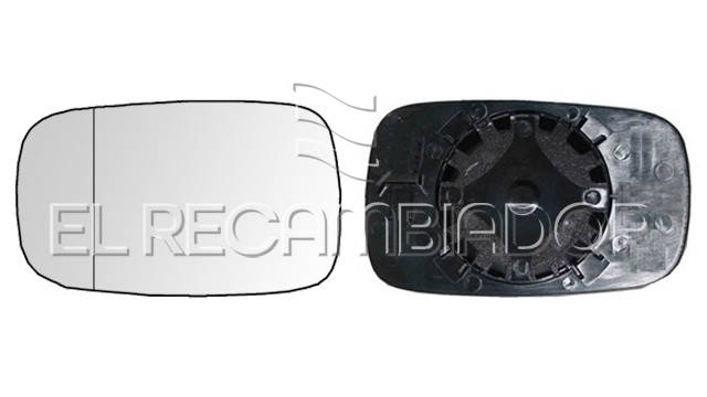 CRISTAL CON SOPORTE Lado izquierdo - Lado derecho (reversible) RENAULT MEGANE (03-08) - 31805731