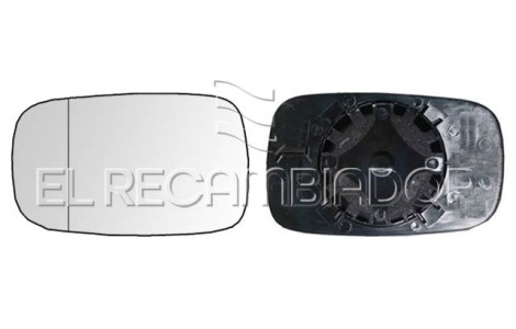 CRISTAL CON SOPORTE Lado izquierdo - Lado derecho (reversible) RENAULT MEGANE (03-08) - 31805731