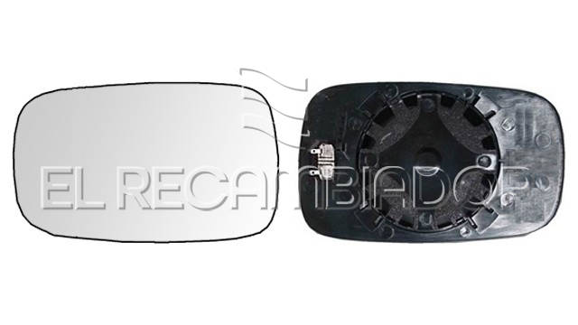 CRISTAL CON SOPORTE Lado izquierdo - Lado derecho (reversible) RENAULT MEGANE (03-08) - 31804429