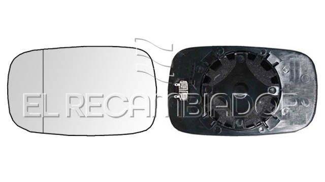 CRISTAL CON SOPORTE Lado izquierdo - Lado derecho (reversible) RENAULT MEGANE (03-08) - 31804449