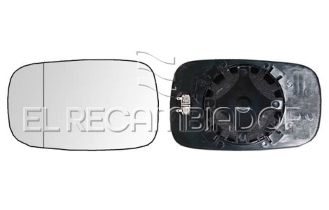 CRISTAL CON SOPORTE Lado izquierdo - Lado derecho (reversible) RENAULT MEGANE (03-08) - 31804449