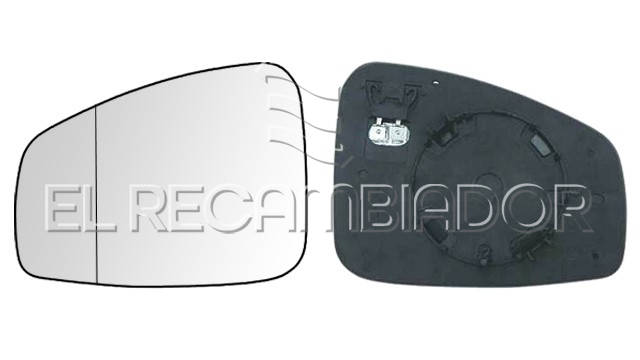 CRISTAL CON SOPORTE Lado izquierdo (conductor) RENAULT MEGANE (08-16) - 31805841