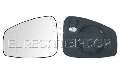 CRISTAL CON SOPORTE Lado izquierdo (conductor) RENAULT MEGANE (08-16) - 31805841