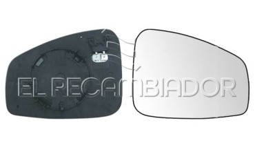 CRISTAL CON SOPORTE Lado derecho (acompañante) RENAULT MEGANE (08-16) - 31805822
