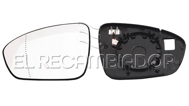 CRISTAL CON SOPORTE Lado izquierdo (conductor) RENAULT MEGANE (16-) - 31805901