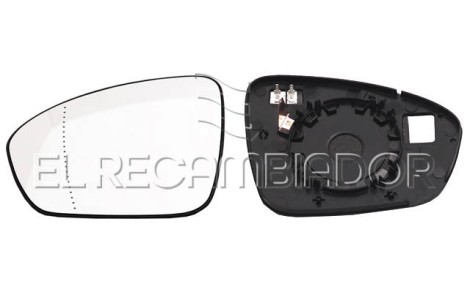 CRISTAL CON SOPORTE Lado izquierdo (conductor) RENAULT MEGANE (16-) - 31805901