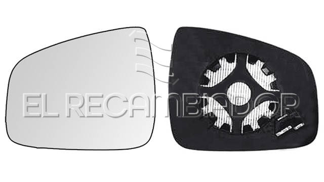 CRISTAL CON SOPORTE Lado izquierdo (conductor) RENAULT SANDERO STEPWAY (07-13) - 31251021