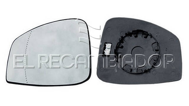 CRISTAL CON SOPORTE Lado izquierdo (conductor) RENAULT SCENIC / GRAND SCENIC (08-16) - 31256001