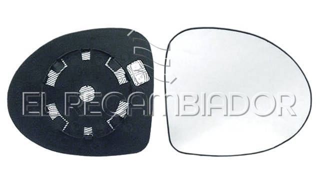 CRISTAL CON SOPORTE Lado derecho (acompañante) RENAULT SYMBOL (08-12) - 31255402