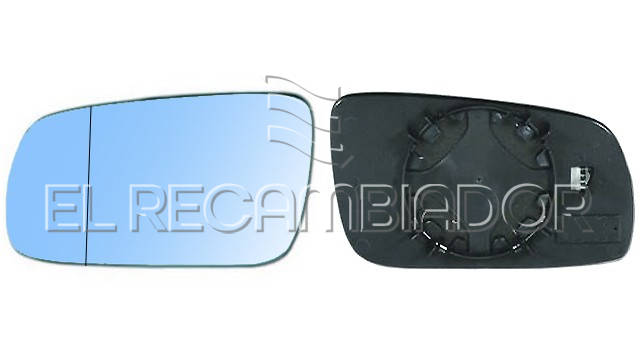 GLASS WITH SUPPORT Left side (driver) SEAT TOLEDO (99-03) - 31852033