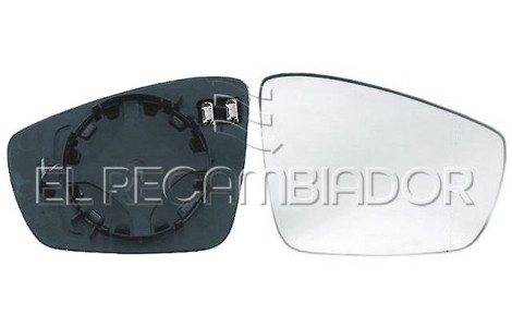 GLASS WITH SUPPORT Right side (passenger) SKODA CITIGO (17-) - 31344002