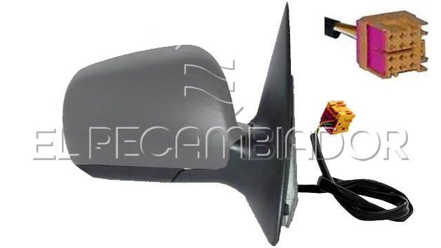 COMPLET MIRROR Right side (passenger) SKODA FABIA (99-07) 4 Ptas. / 5 Ptas. / Combi-Familiar - 27295502