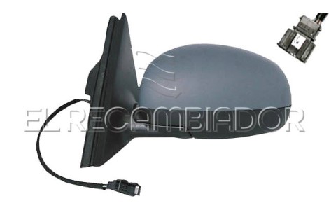 COMPLET MIRROR Left side (driver) SKODA FABIA (07-14) 5 Ptas. / Combi-Familiar - 27296401
