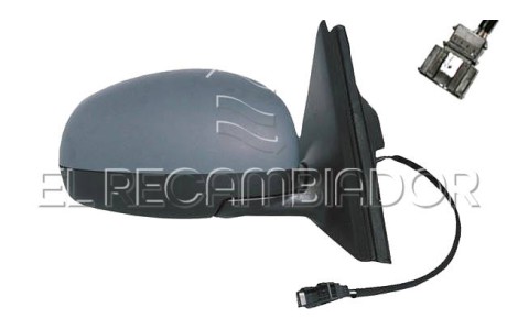 COMPLET MIRROR Right side (passenger) SKODA FABIA (07-14) 5 Ptas. / Combi-Familiar - 27296402