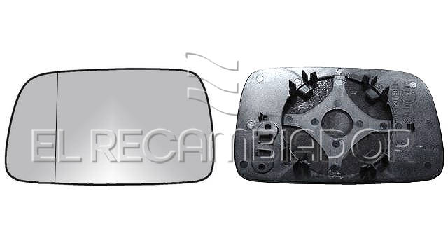 GLASS WITH SUPPORT Left side (driver) SKODA FELICIA (94-02) - 31913831