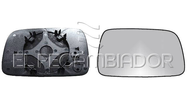 CRISTAL CON SOPORTE Lado derecho (acompañante) SKODA FELICIA (94-02) - 31913812