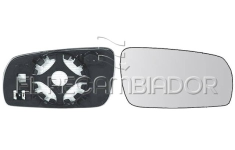 GLASS WITH SUPPORT Right side (passenger) SKODA OCTAVIA (96-04) - 31861522