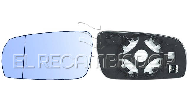 GLASS WITH SUPPORT Left side (driver) SKODA OCTAVIA (96-04) - 31861543