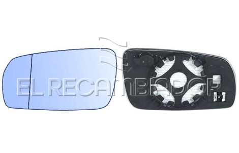 GLASS WITH SUPPORT Left side (driver) SKODA OCTAVIA (96-04) - 31861543