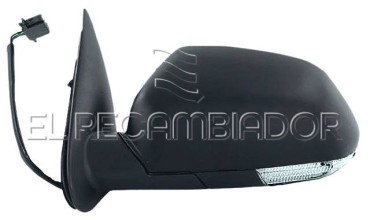 COMPLET MIRROR Left side (driver) SKODA OCTAVIA (04-09) - 27299101