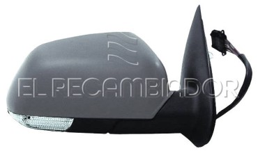 COMPLET MIRROR Right side (passenger) SKODA OCTAVIA (04-09) - 27861766