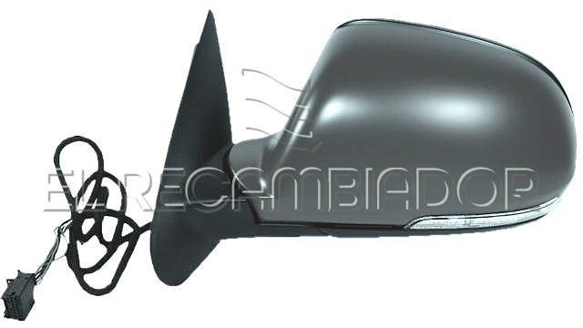 COMPLET MIRROR Left side (driver) SKODA OCTAVIA (09-13) - 27294501