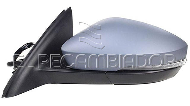 COMPLET MIRROR Left side (driver) SKODA OCTAVIA (13-20) - 27295301