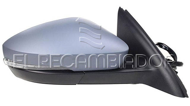 COMPLET MIRROR Right side (passenger) SKODA OCTAVIA (13-20) - 27295302