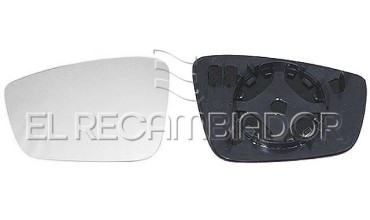 GLASS WITH SUPPORT Left side (driver) SKODA RAPID (12-22) - 31854411