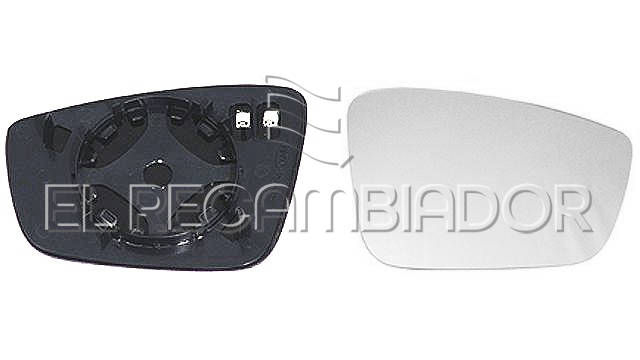 CRISTAL CON SOPORTE Lado derecho (acompañante) SKODA RAPID (12-22) - 31854402