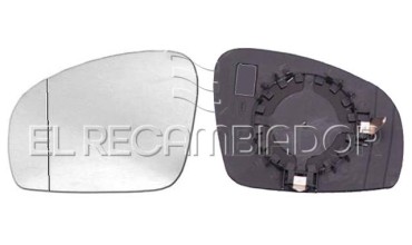 GLASS WITH SUPPORT Left side (driver) SKODA ROOMSTER (06-15) - 31299801