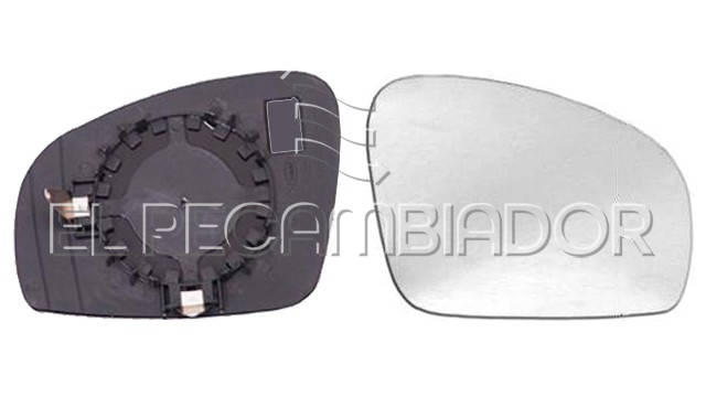 GLASS WITH SUPPORT Right side (passenger) SKODA ROOMSTER (06-15) - 31299802