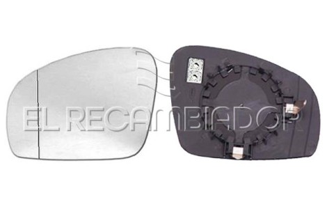 GLASS WITH SUPPORT Left side (driver) SKODA ROOMSTER (06-15) - 31861641