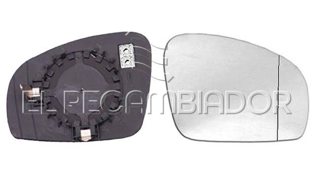 CRISTAL CON SOPORTE Lado derecho (acompañante) SKODA ROOMSTER (06-15) - 31861642