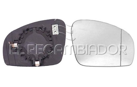 CRISTAL CON SOPORTE Lado derecho (acompañante) SKODA ROOMSTER (06-15) - 31861642