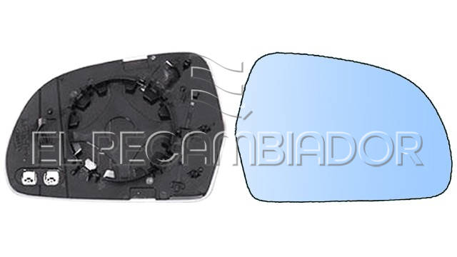 GLASS WITH SUPPORT Right side (passenger) SKODA SCOUT (09-) - 31297102